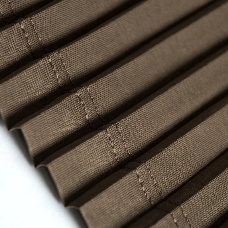 AuraLitePleatedTShirtOlive4