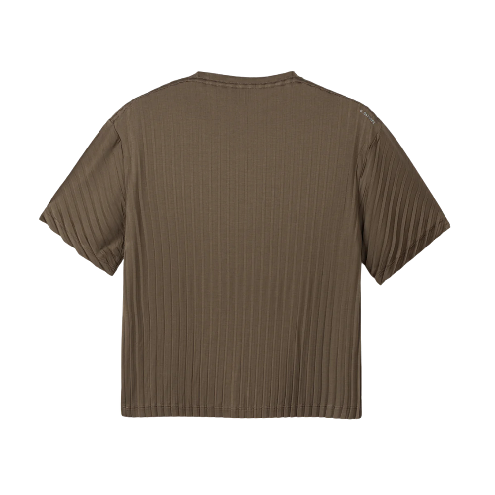 AuraLiteWomen_sPleatedTShirtOlive2