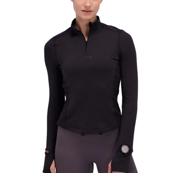 BANDIIT RUNNING CaldoGrid™ Women's Cold Weather Quarter Zip - Shadow