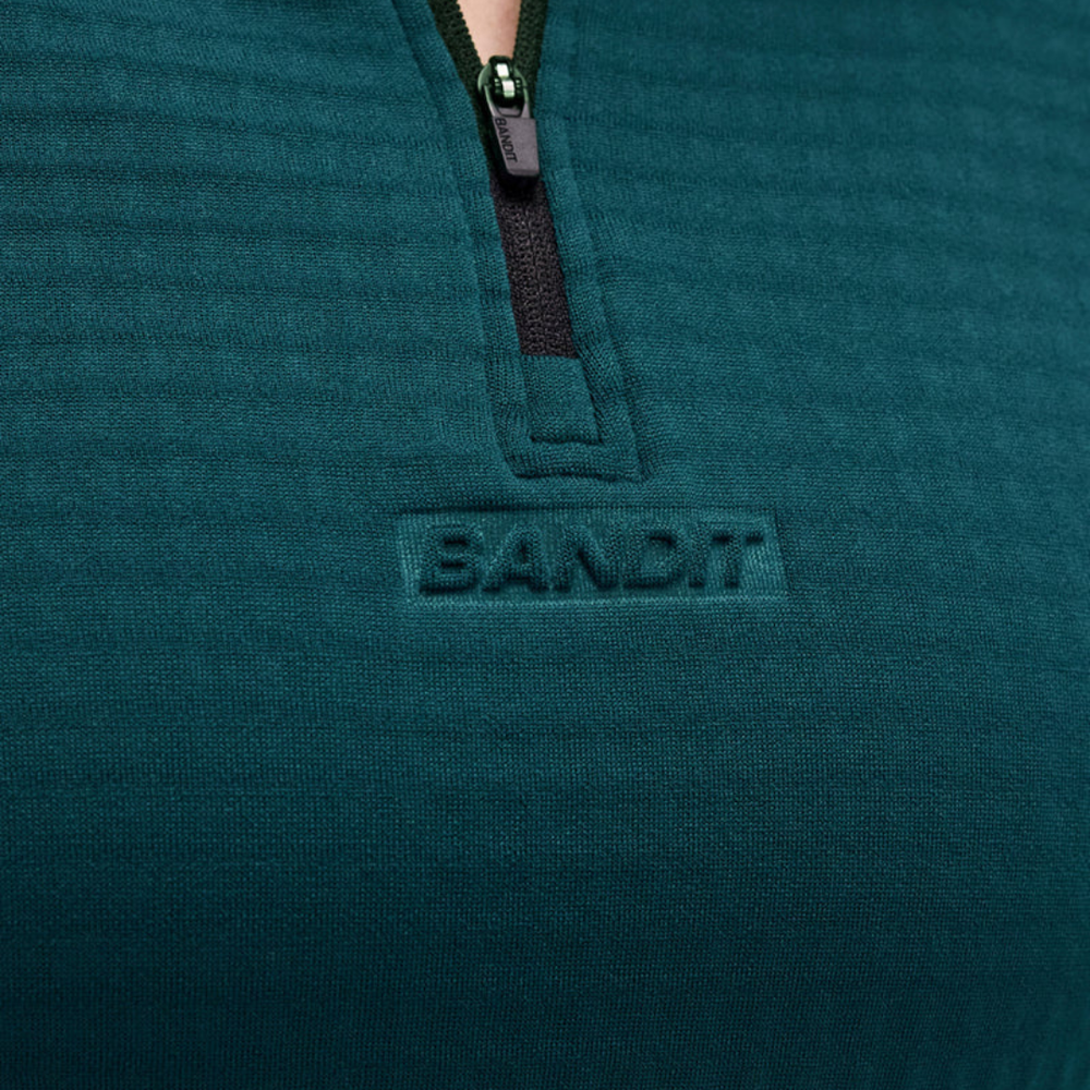 BANDIT RUNNING CaldoGrid™ Women's Cold Weather Quarter Zip - STROM