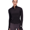 BANDIIT RUNNING CaldoGrid™ Women's Cold Weather Quarter Zip - Shadow