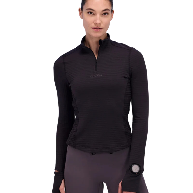 BANDIIT RUNNING CaldoGrid™ Women's Cold Weather Quarter Zip - Shadow
