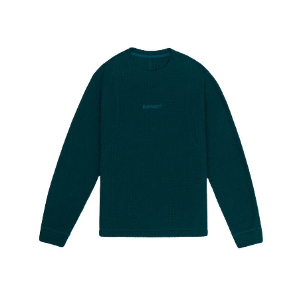 BANDIT RUNNING Men's MacroSoft Grid™ Pullover - Storm