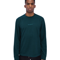 BANDIT RUNNING Men's MacroSoft Grid™ Pullover - Storm