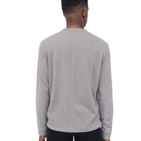 BANDIT RUNNING Men's MacroSoft Grid™ Pullover - Zinc