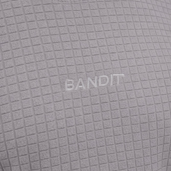 BANDIT RUNNING Men's MacroSoft Grid™ Pullover - Zinc