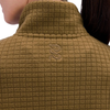BANDIT RUNNING Women's MacroSoft Grid™ Quarter Zip - Antique Brass