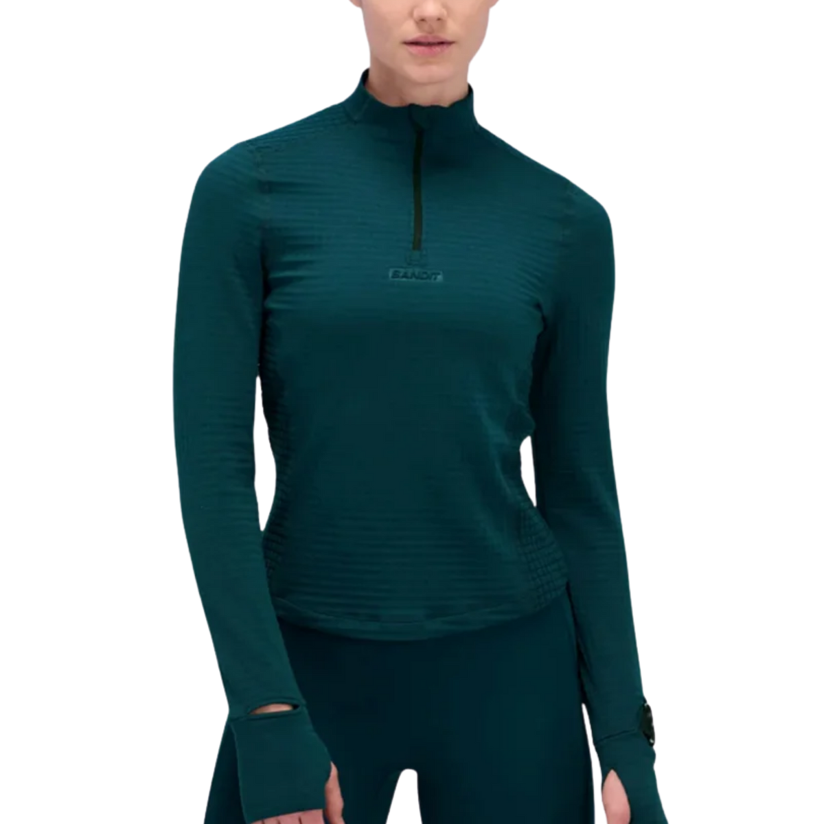 BANDIT RUNNING CaldoGrid™ Women's Cold Weather Quarter Zip - STROM