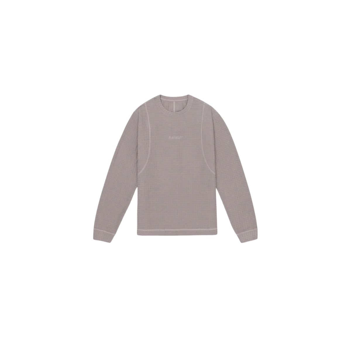 BANDIT RUNNING Men's MacroSoft Grid™ Pullover - Zinc