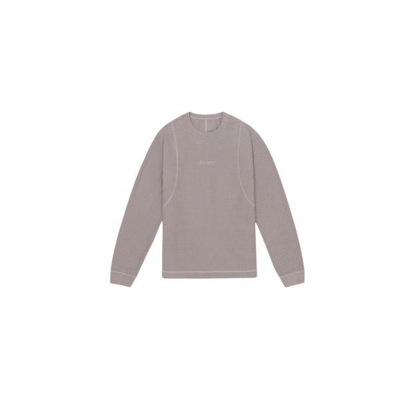 BANDIT RUNNING Men's MacroSoft Grid™ Pullover - Zinc