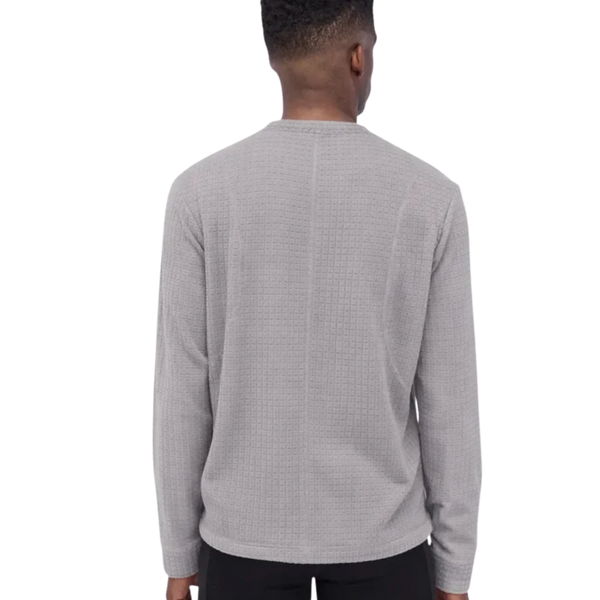 BANDIT RUNNING Men's MacroSoft Grid™ Pullover - Zinc