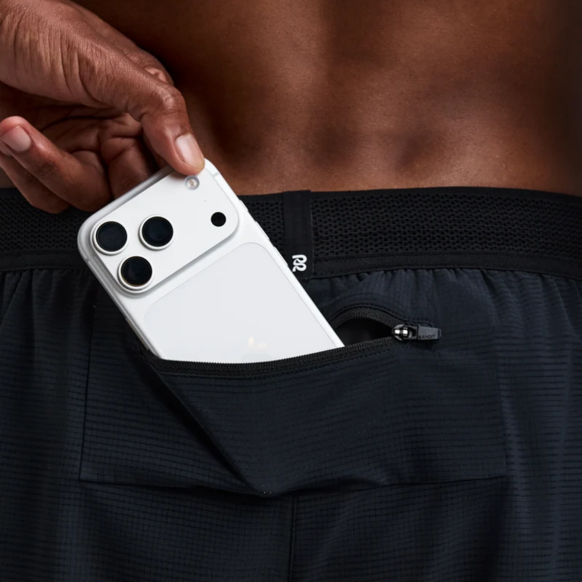 Bandit Running CoolGrid™ 2-in-1 Run Short - Black