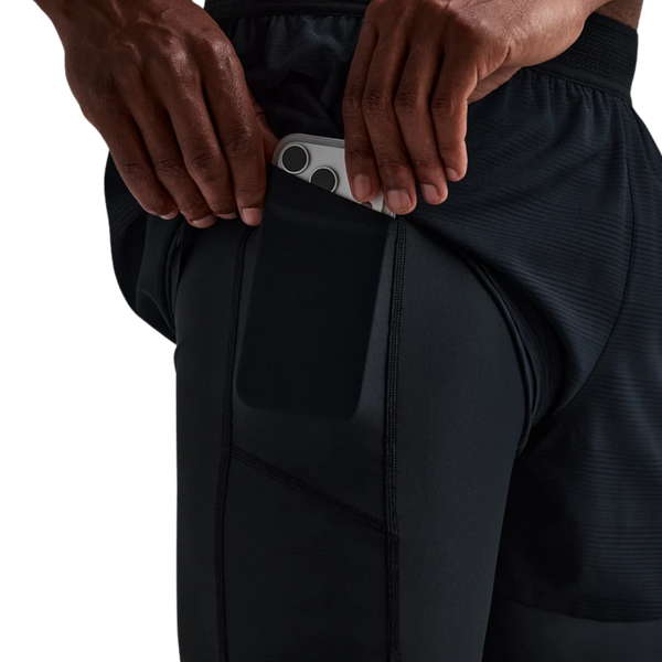 Bandit Running CoolGrid™ 2-in-1 Run Short - Black