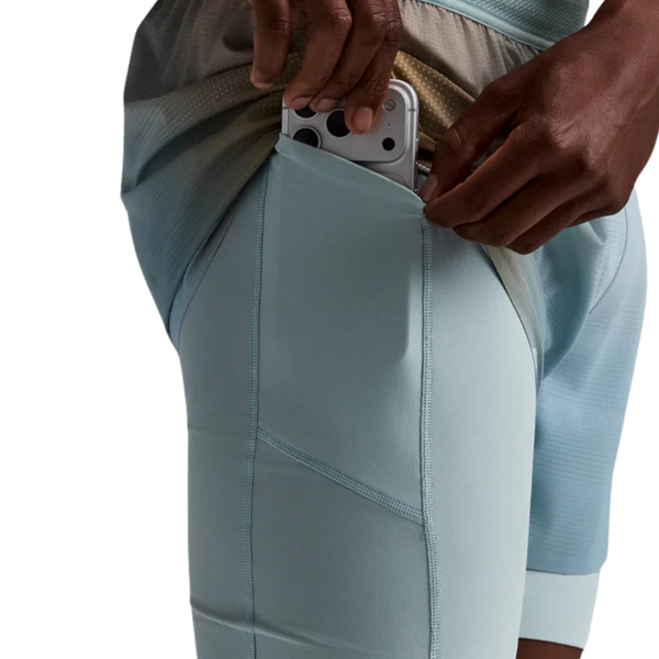 Bandit Running CoolGrid™ 2-in-1 Run Short - Lagoon Multi