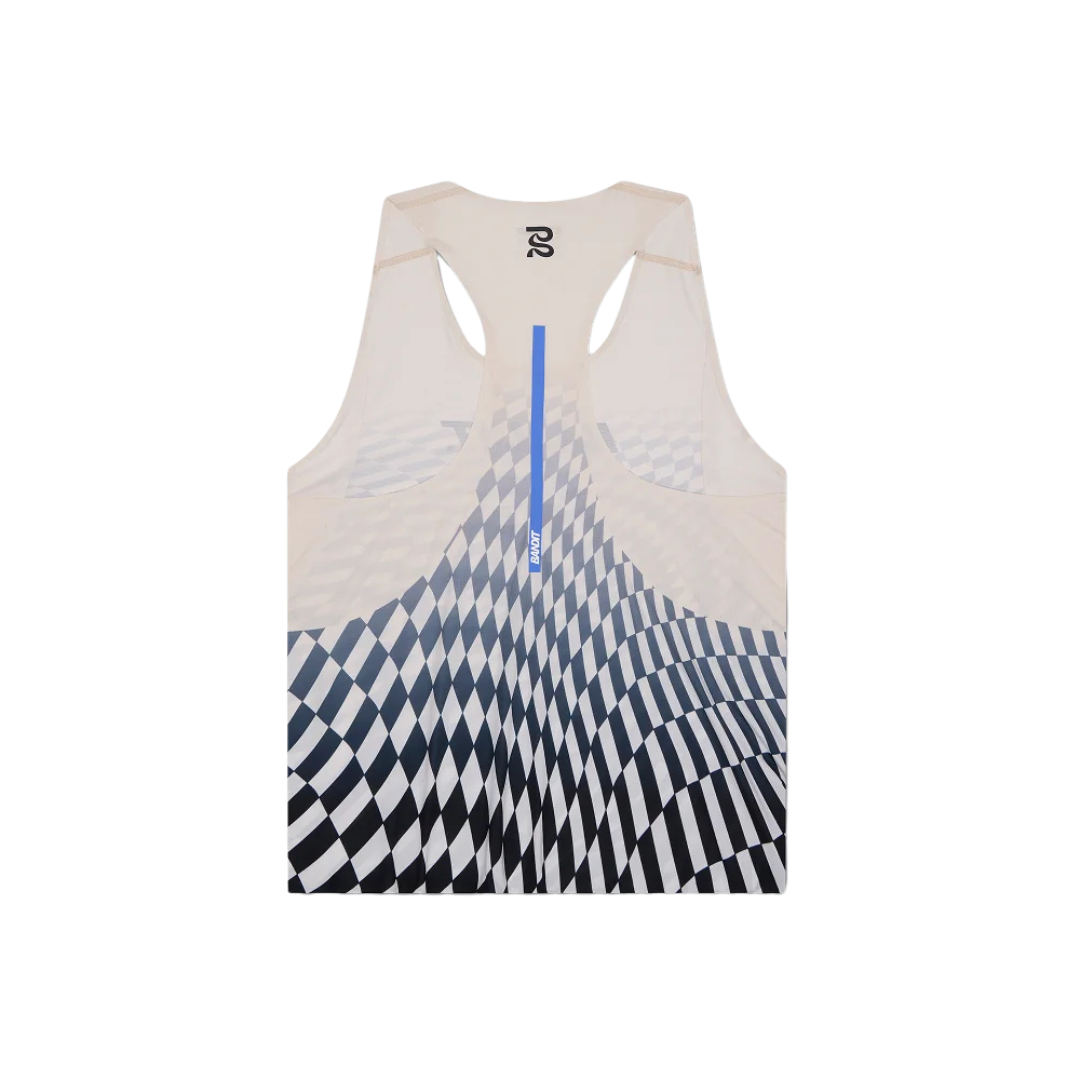 BanditRunningDrift_MosaicRacingSinglet-Black_Chalk2