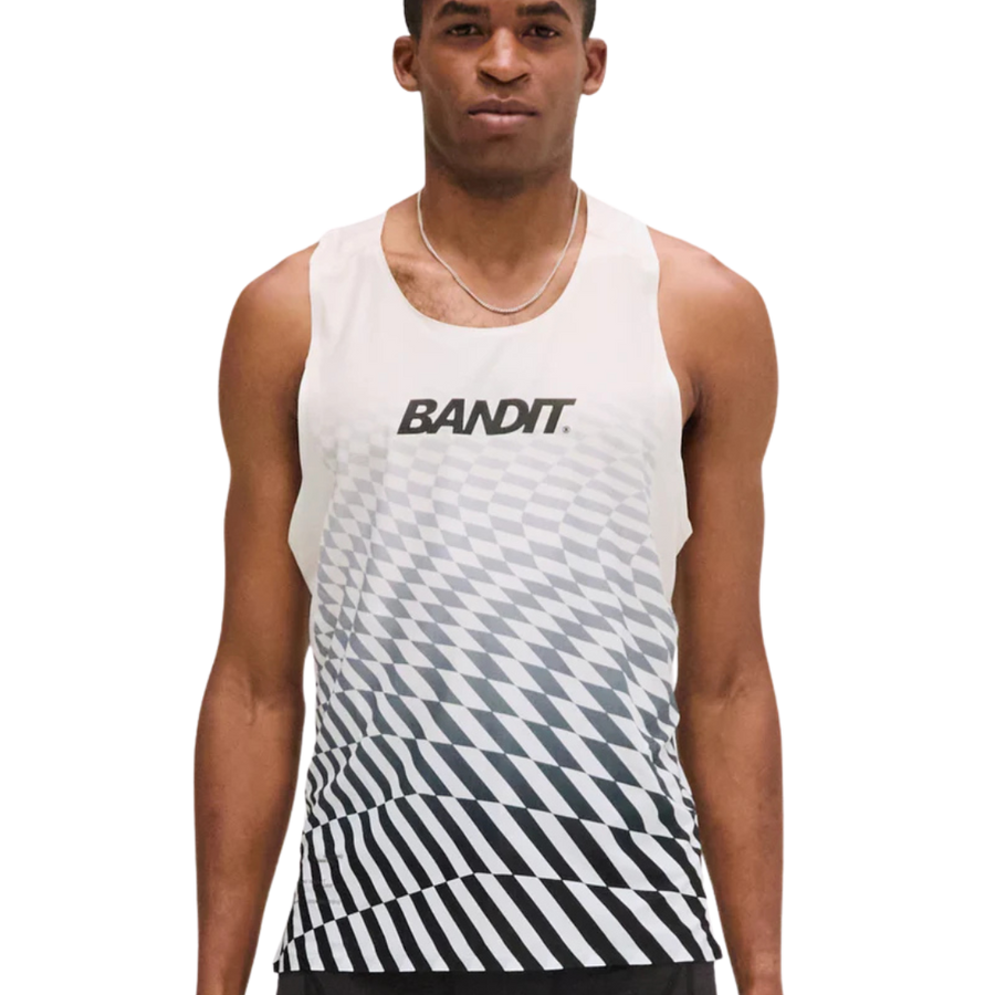 BanditRunningDrift_MosaicRacingSinglet-Black_Chalk3