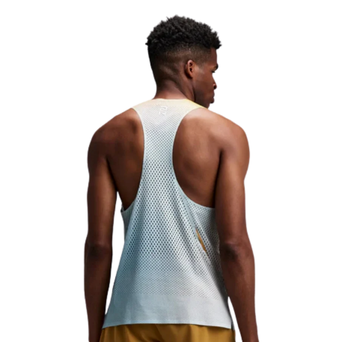 Bandit Running Shredder™ Race Singlet with Flopack™ - Lagoon Multi
