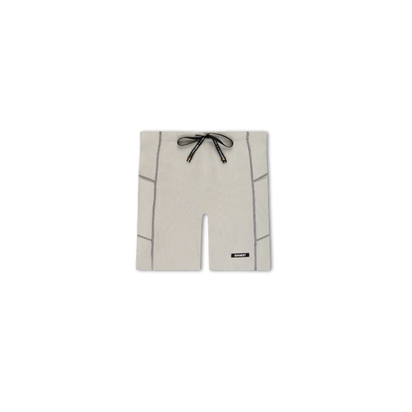 Bandit Running Striped Cadence™ Half Tights - Plaster/Slate