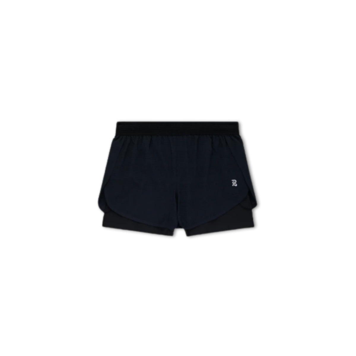 Bandit Running Women's CoolGrid™ 2-in-1 Run Shorts - Black