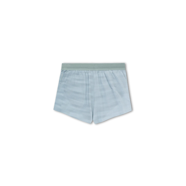Bandit Running Women's CoolGrid™ 3" Split Shorts - Uneven Gradient/Lagoon Mist