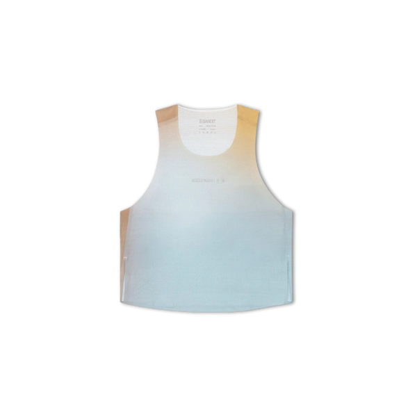 Bandit Running Women's CoolGrid™ Race Singlet - Lagoon Multi