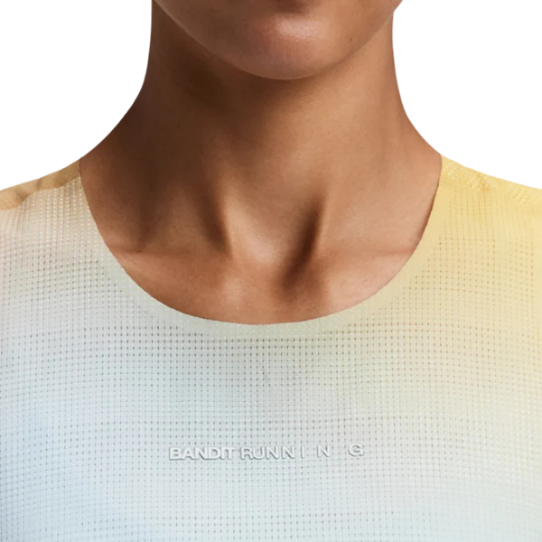 Bandit Running Women's CoolGrid™ Race Singlet - Lagoon Multi