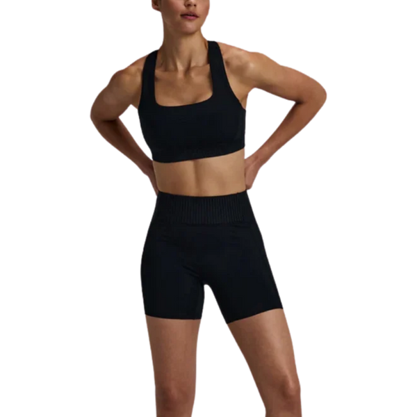 Bandit Running Women's Stamina-V™ High Waist 5" Compression Short - Black