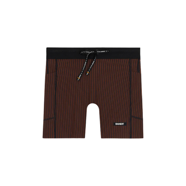 BanditRunningWomen_sStripedCadence_5_CompressionShorts-Cacao_Black1