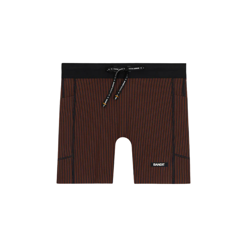 BanditRunningWomen_sStripedCadence_5_CompressionShorts-Cacao_Black1