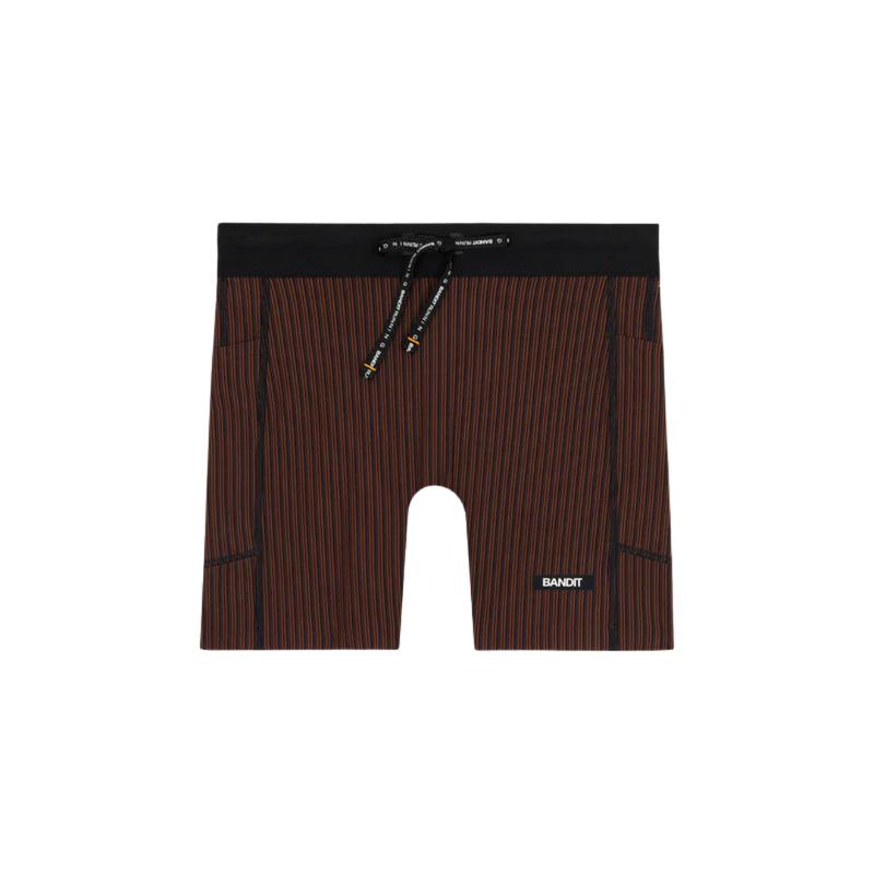BanditRunningWomen_sStripedCadence_5_CompressionShorts-Cacao_Black1