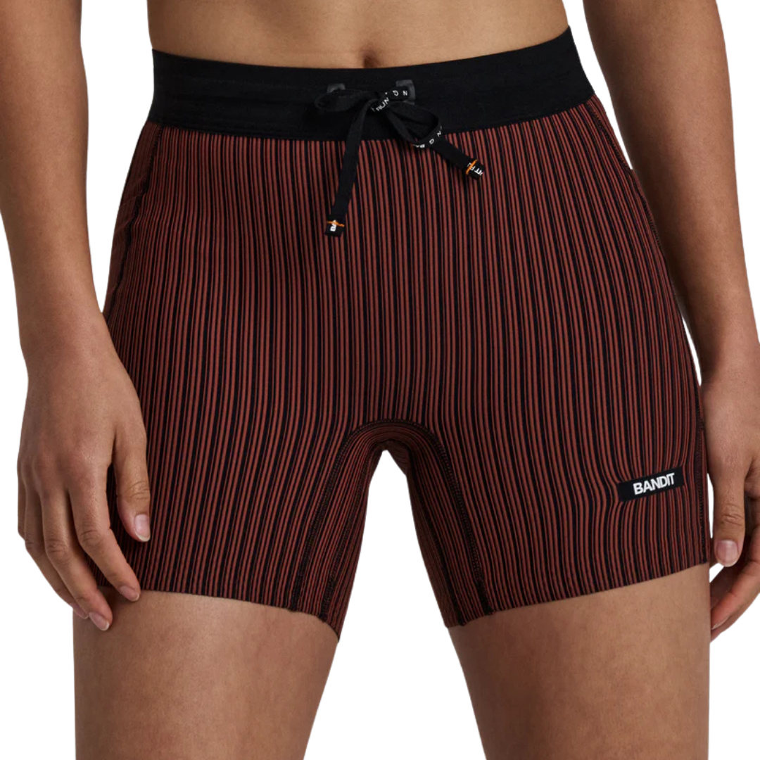 BanditRunningWomen_sStripedCadence_5_CompressionShorts-Cacao_Black2_2