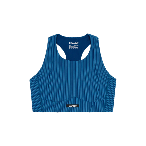 BanditRunningWomen_sStripedCadence_LonglineBra-InkBlue_Aegean1