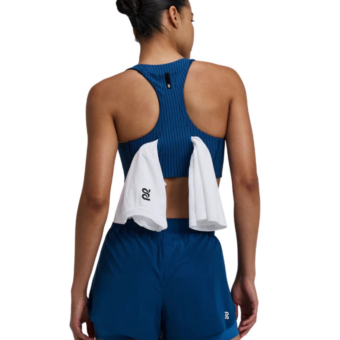BanditRunningWomen_sStripedCadence_LonglineBra-InkBlue_Aegean4