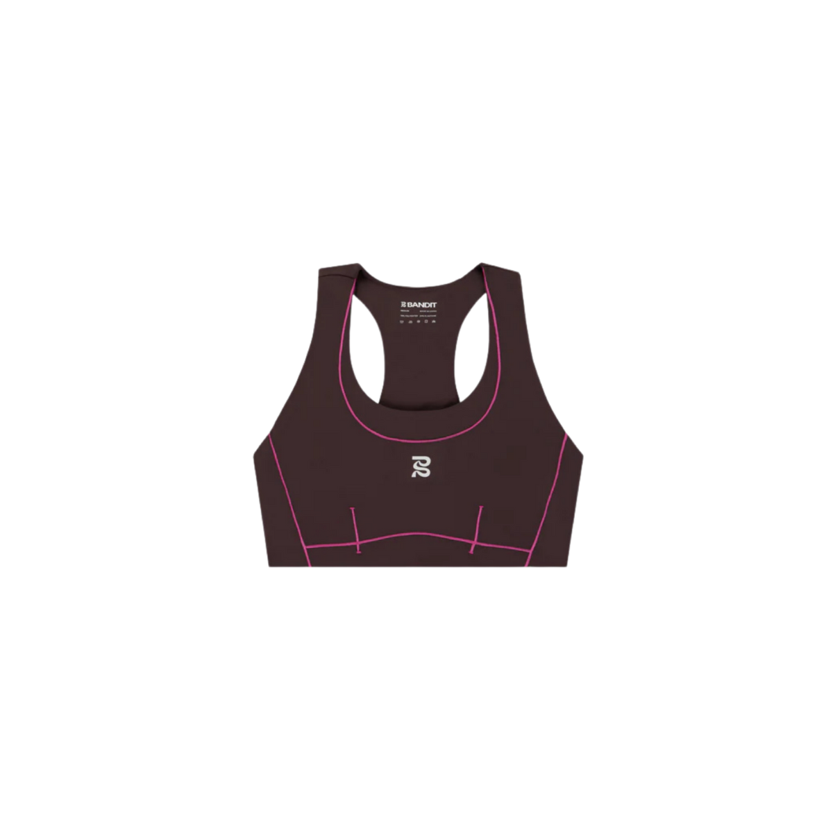 Bandit Running Women's Vanisher™ Pop Stitch™ Arco Run Bra - Espresso