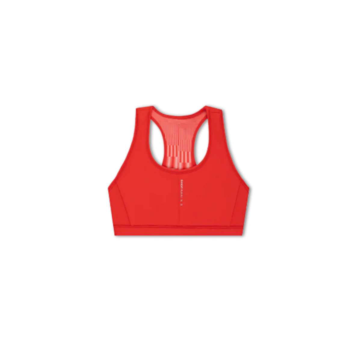 Bandit Running Women's Vanisher™ Reverso™ Scoop Neck Run Bra - Growing Grid/Poppy
