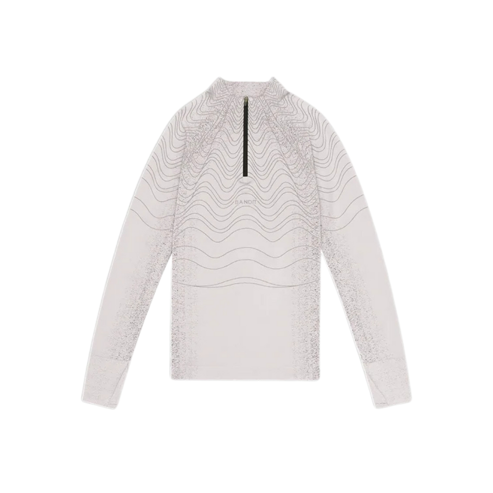 BANDIT RUNNING Women's Aceno Quarter Zip - Ash