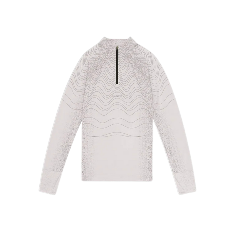 BANDIT RUNNING Women's Aceno Quarter Zip - Ash