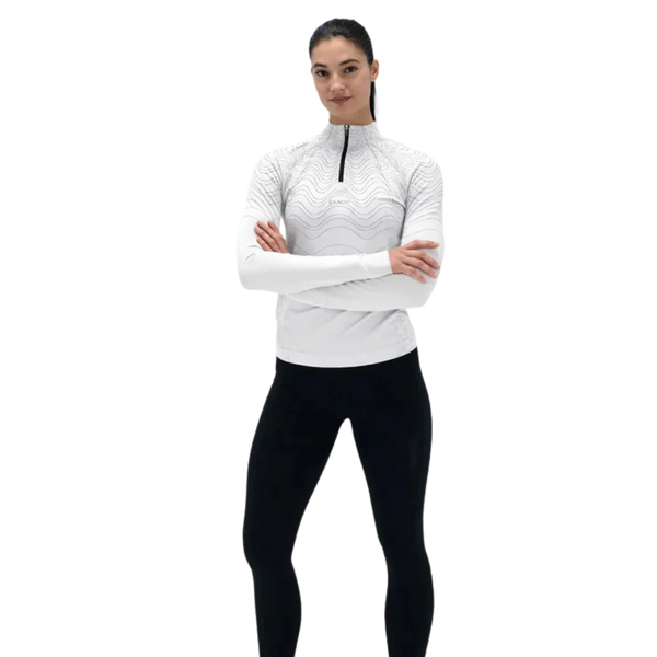 BANDIT RUNNING Women's Aceno Quarter Zip - Ash