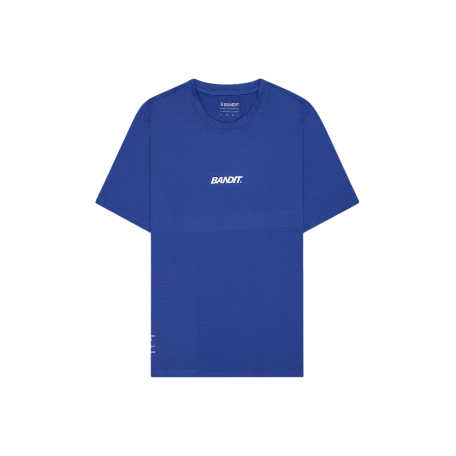 BanditRunning_MicromeshRun Tee_DeepPeriBlue1
