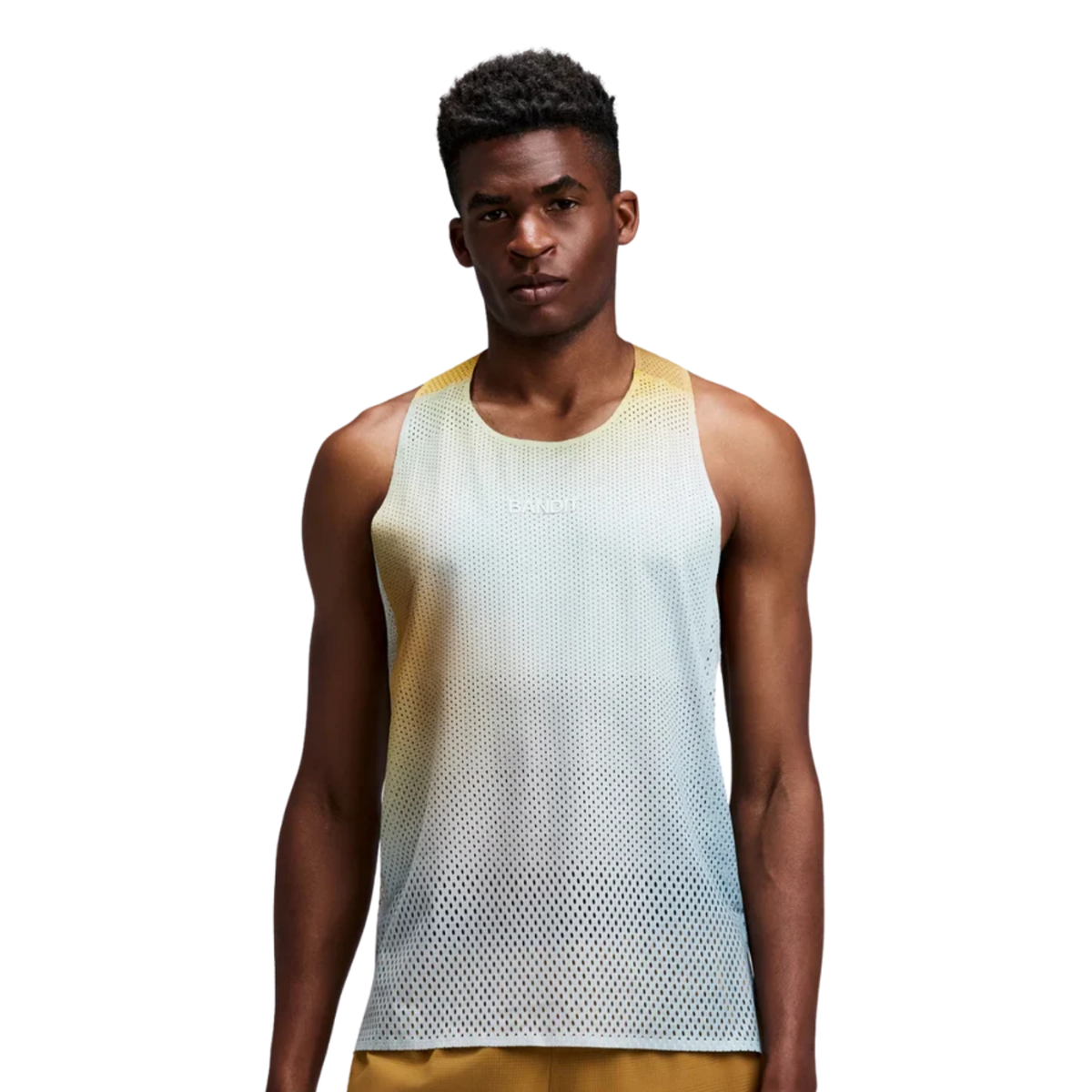 Bandit Running Shredder™ Race Singlet with Flopack™ - Lagoon Multi