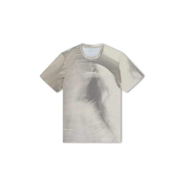 Bandit Running Specter™ Performance Tee with Flopack™ - Slate/Plaster