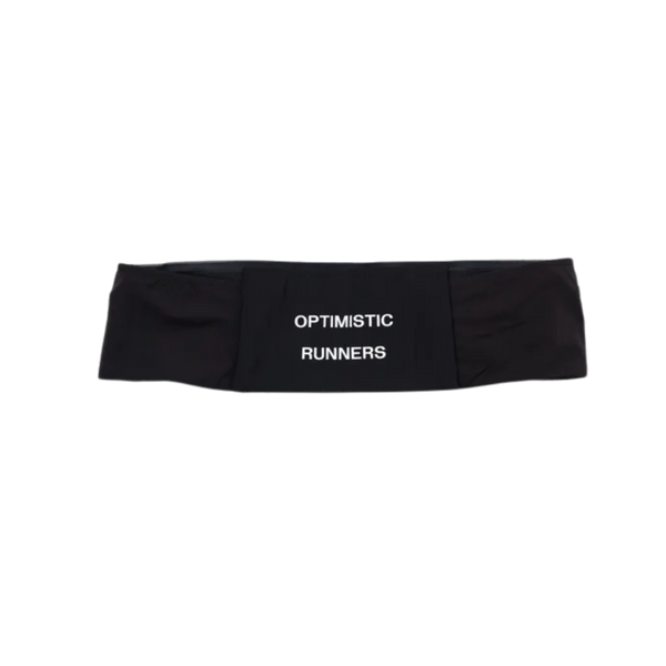 OPTIMISTIC RUNNER Belt Bag - BLACK