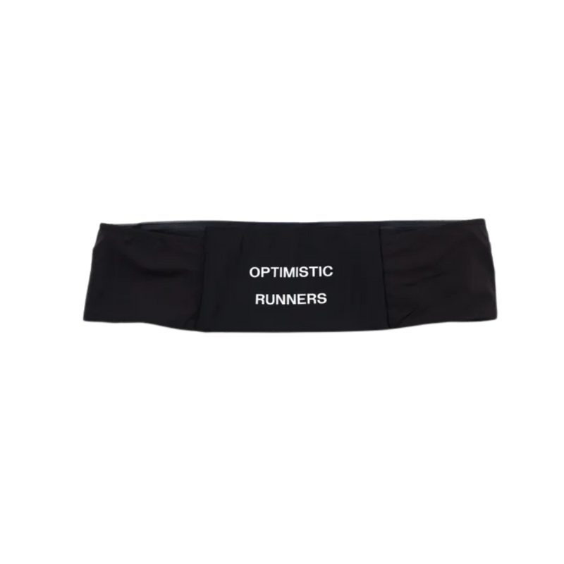 OPTIMISTIC RUNNER Belt Bag - BLACK