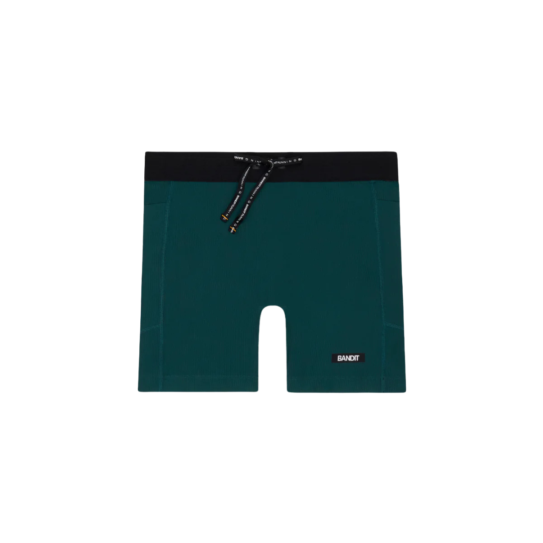 BanditRunning_Women'sCadence5"CompressionShort_Pine_Front