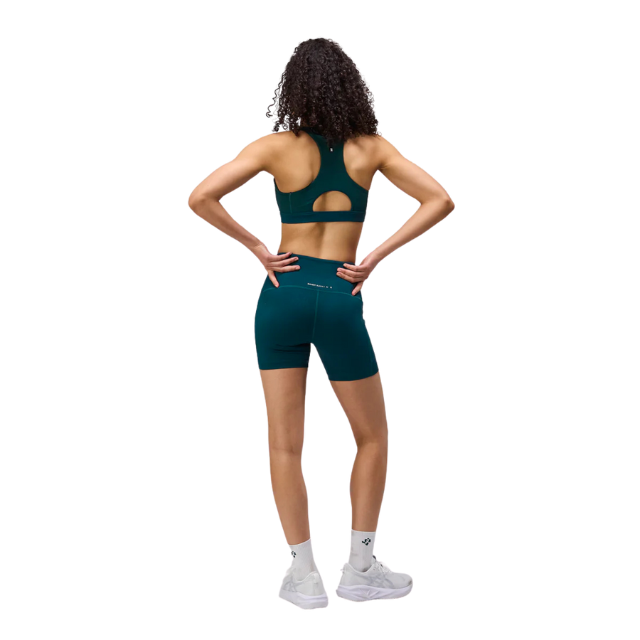 BanditRunning_Women'sCadence5"CompressionShort_Pine_Back1