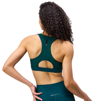 BanditRunning_Women'sCadenceScoopNeckBra_Pine_Back