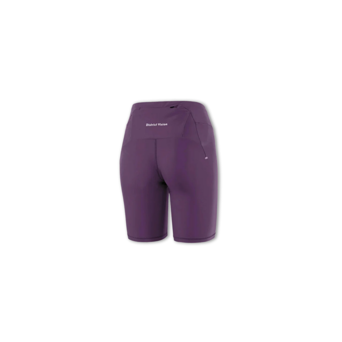 District Vision Women's 7in Pocketed Half Tights - Nightshade