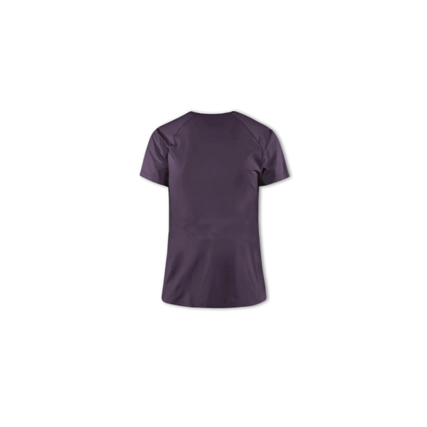 District Vision Women's Lightweight Short Sleeve Fitted Tee - Plum