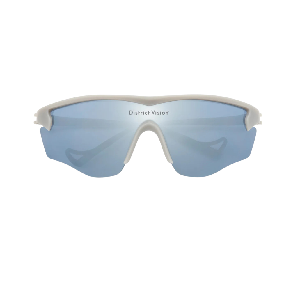 District Vision - Junya Racer FlintD+ Blue Silver Flash Mirror