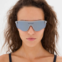 District Vision - Junya Racer FlintD+ Blue Silver Flash Mirror